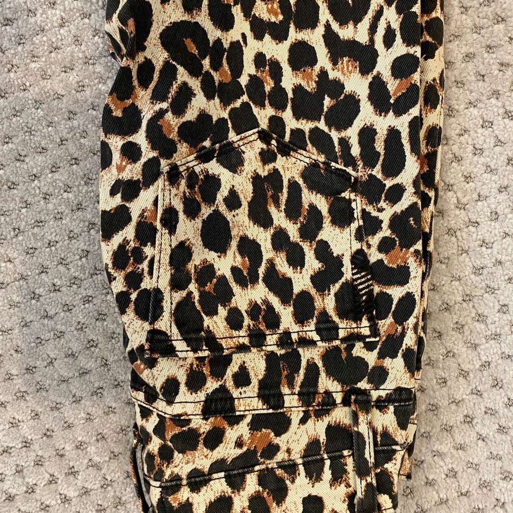 Paige cheetah print jeans
